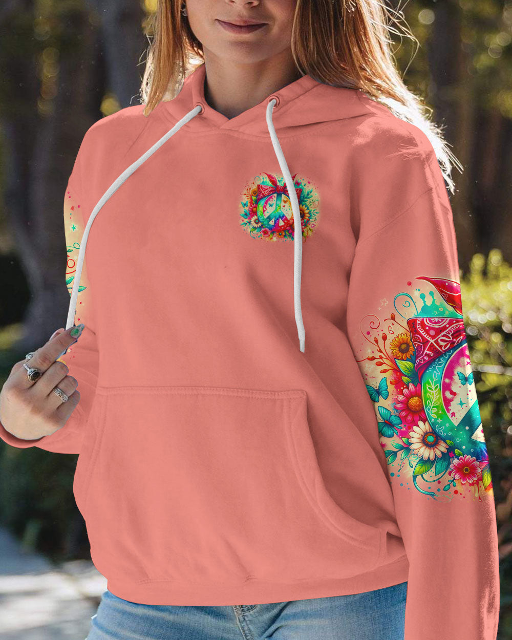 DON'T WORRY BE HIPPIE ALL OVER PRINT - TY1505242