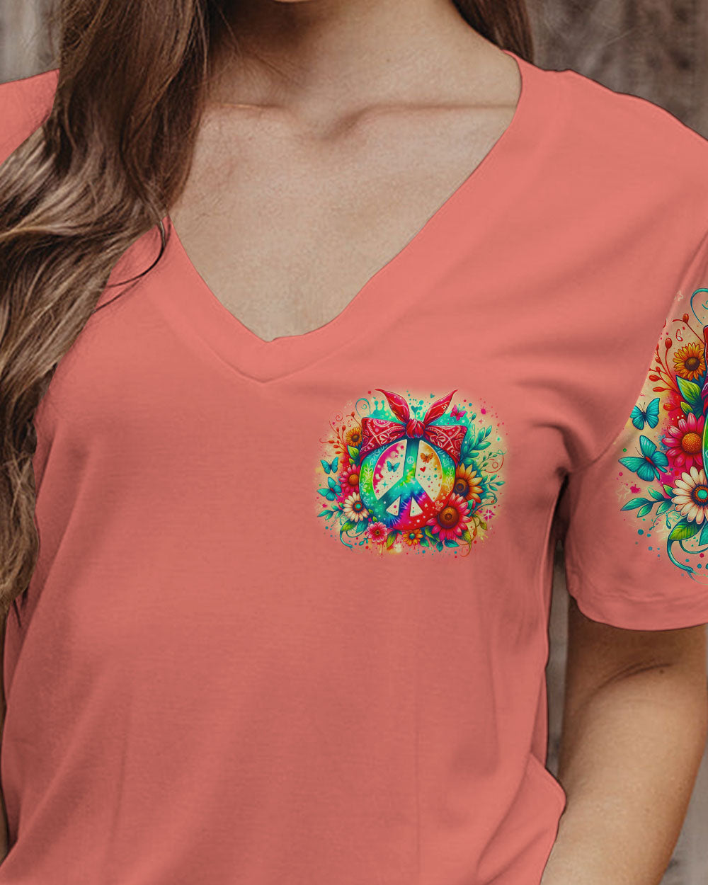 DON'T WORRY BE HIPPIE ALL OVER PRINT - TY1505242