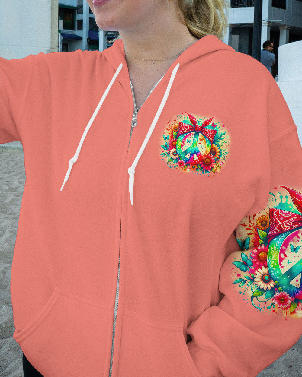 DON'T WORRY BE HIPPIE ALL OVER PRINT - TY1505242