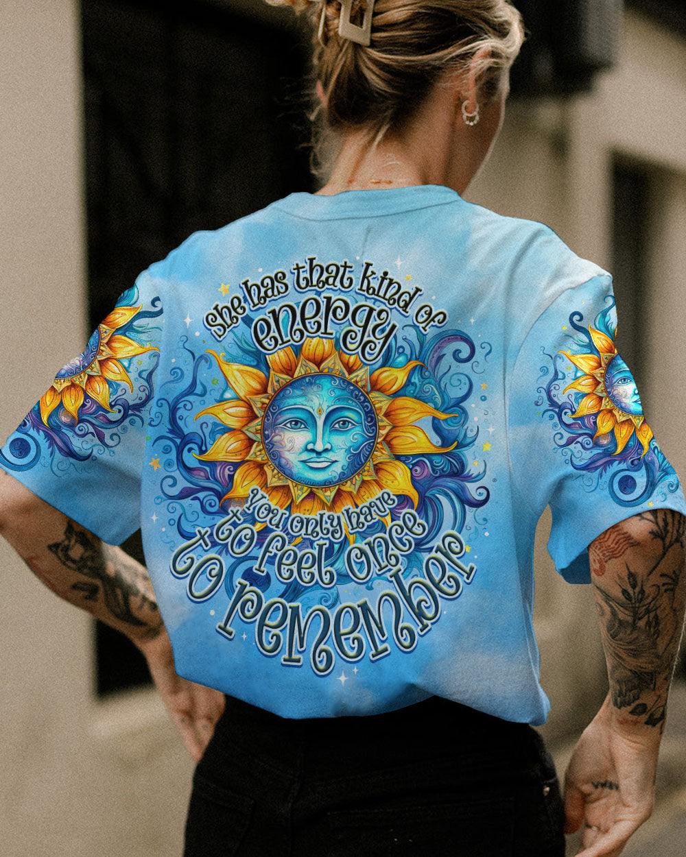 FEEL ONCE TO REMEMBER ALL OVER PRINT - TY16082313