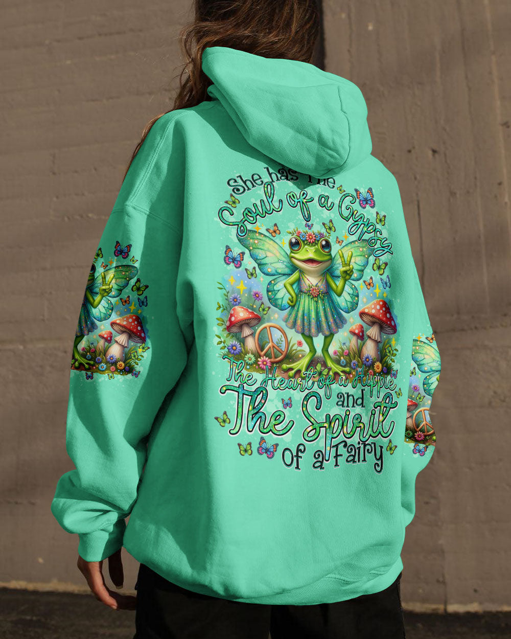 SPIRIT OF A FAIRY FROG ALL OVER PRINT - TY1610233