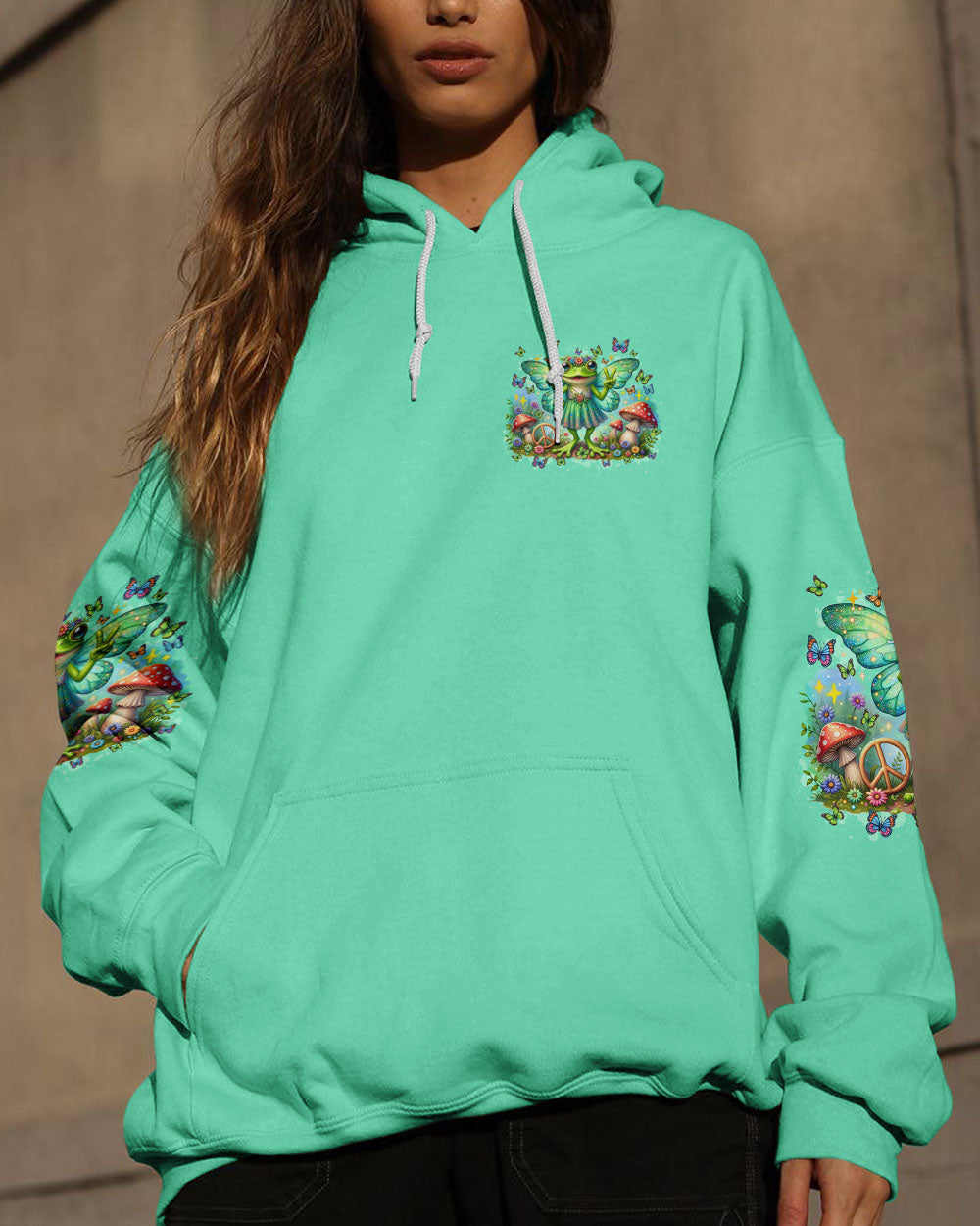 SPIRIT OF A FAIRY FROG ALL OVER PRINT - TY1610233