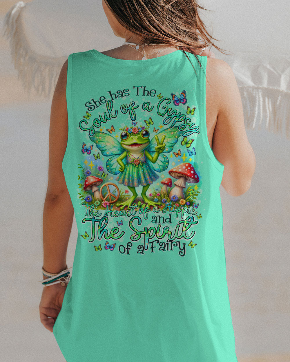 SPIRIT OF A FAIRY FROG ALL OVER PRINT - TY1610233