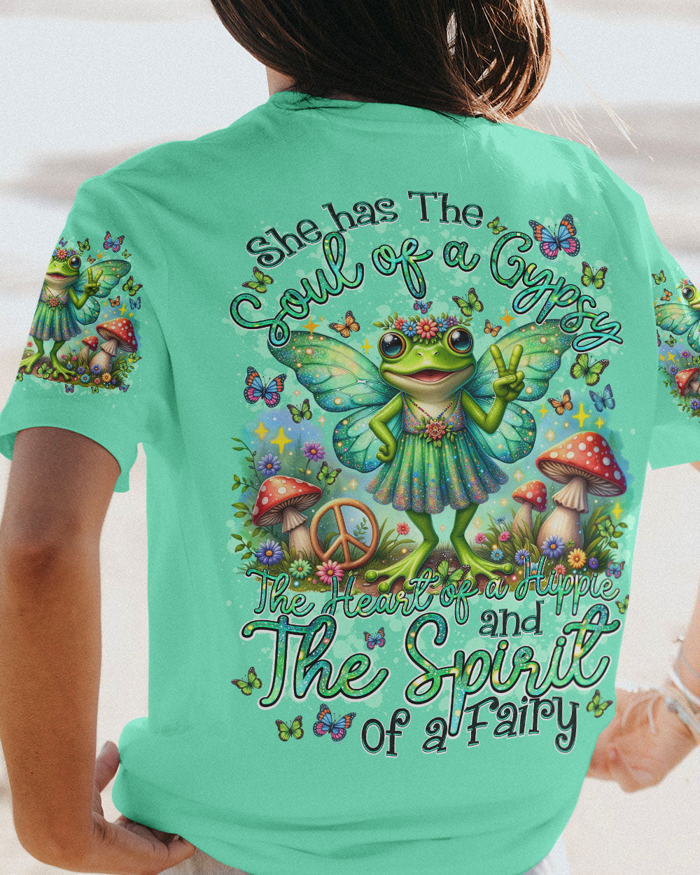 SPIRIT OF A FAIRY FROG ALL OVER PRINT - TY1610233