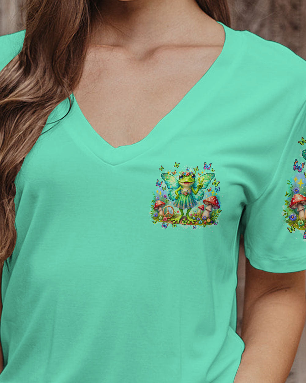 SPIRIT OF A FAIRY FROG ALL OVER PRINT - TY1610233