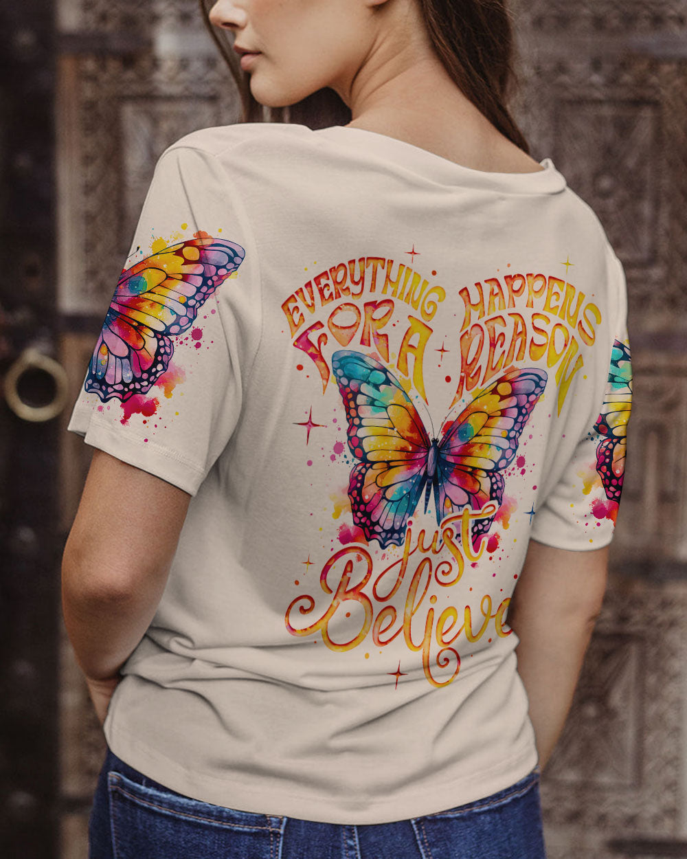 JUST BELIEVE ALL OVER PRINT - TY1707232