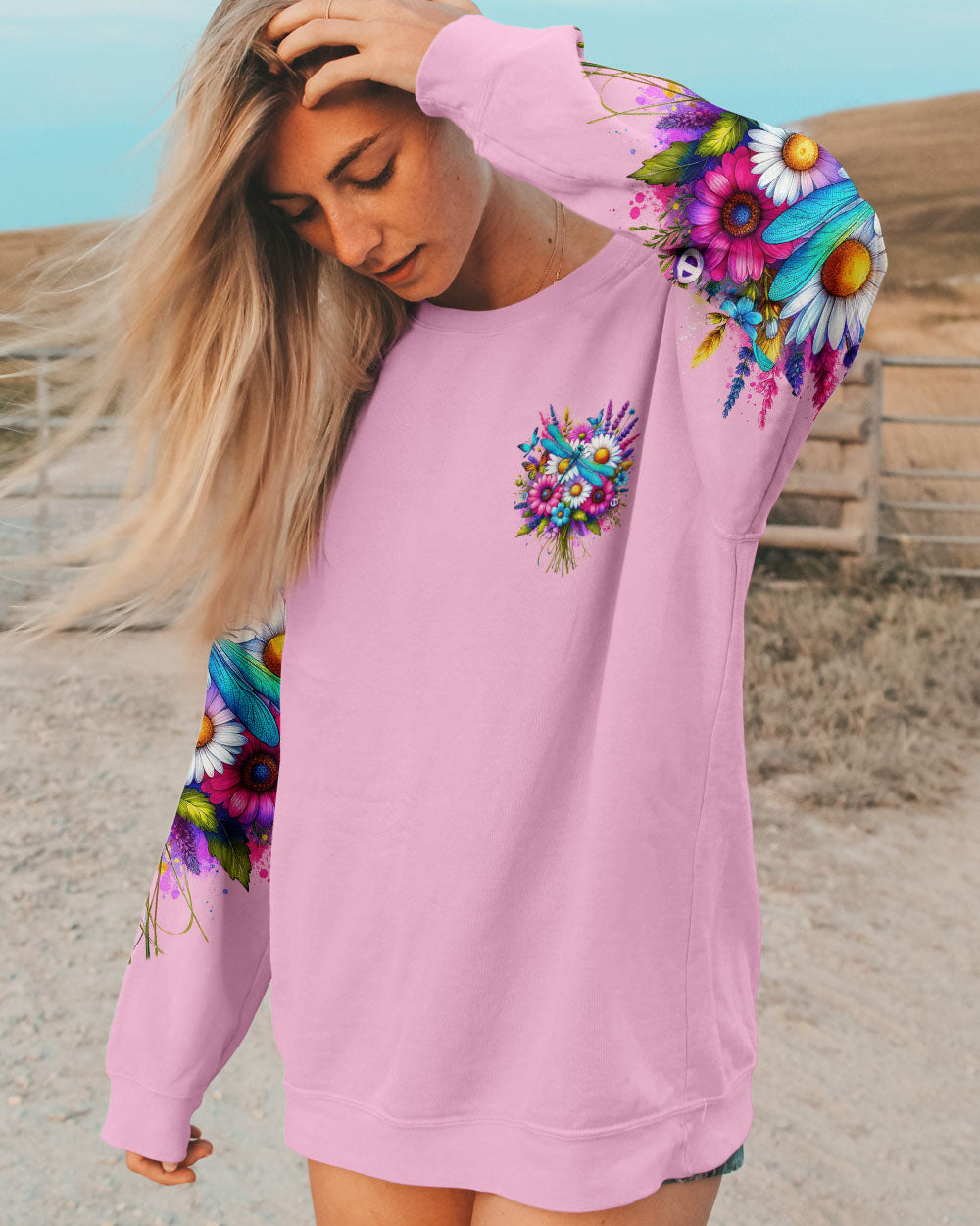 STAY WILD FLOWER CHILD ALL OVER PRINT - TY1912233