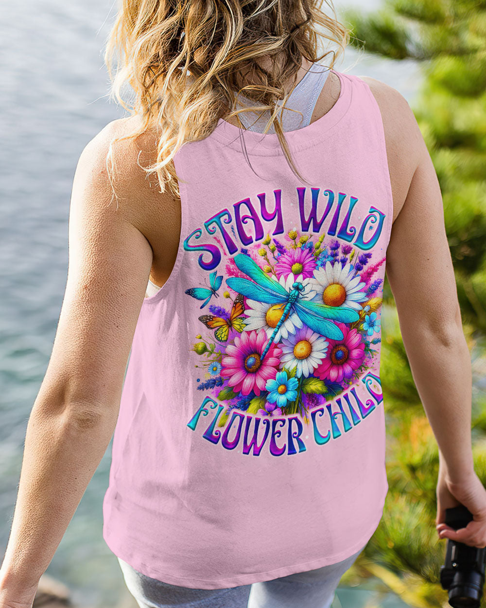 STAY WILD FLOWER CHILD ALL OVER PRINT - TY1912233