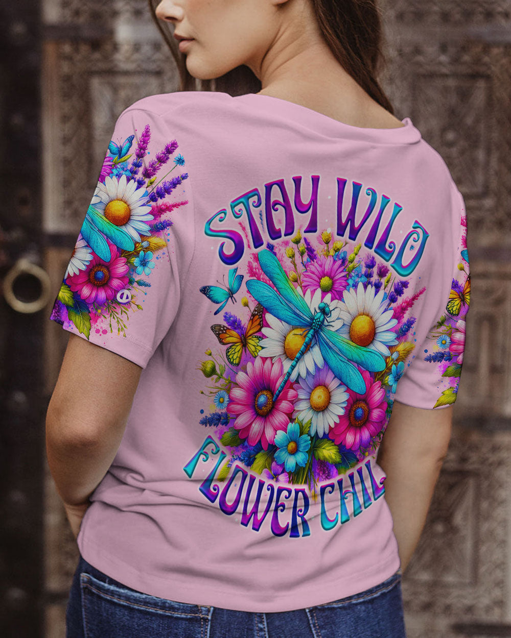 STAY WILD FLOWER CHILD ALL OVER PRINT - TY1912233