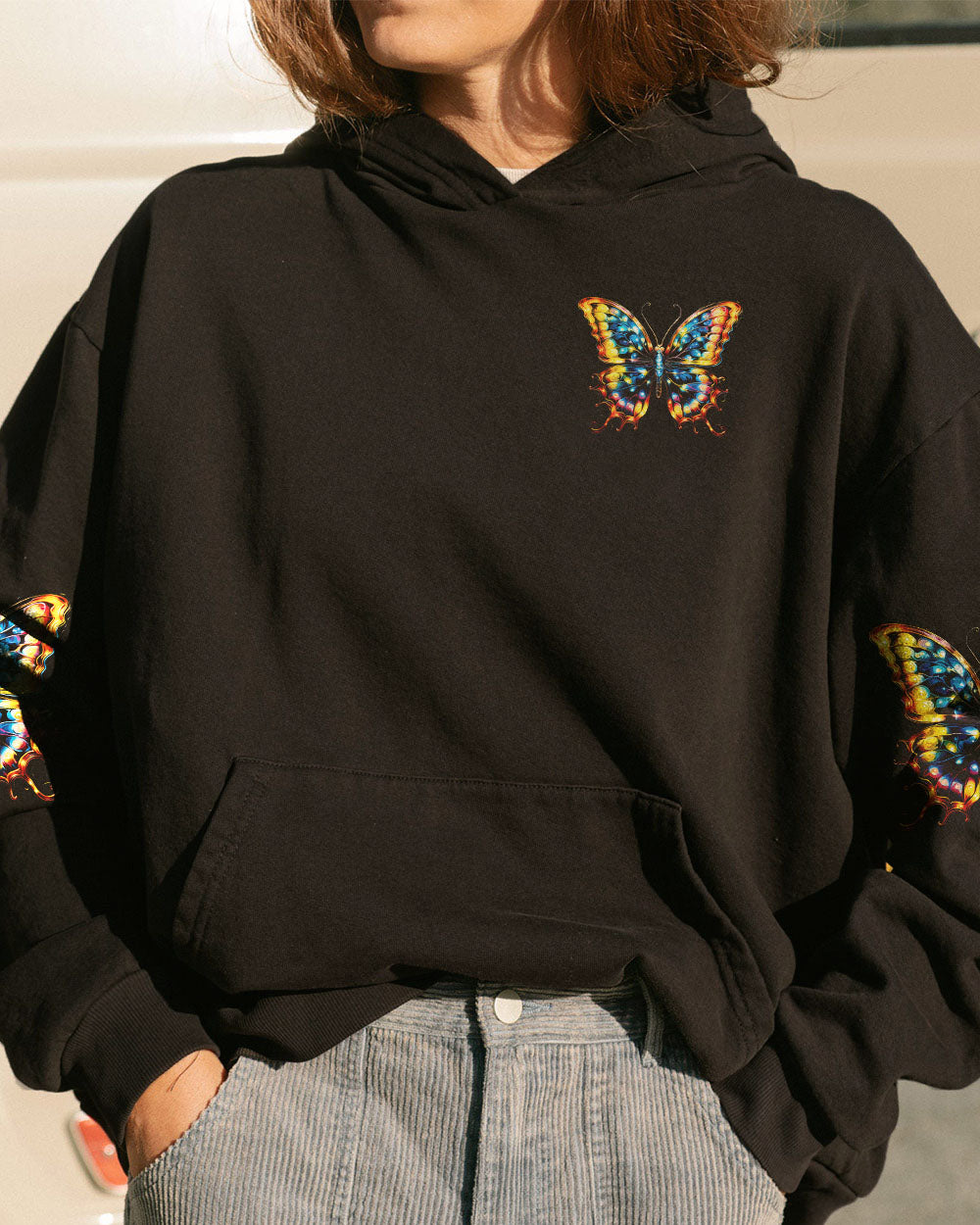 ALWAYS STAY HUMBLE AND KIND BUTTERFLY ALL OVER PRINT - TY2107231
