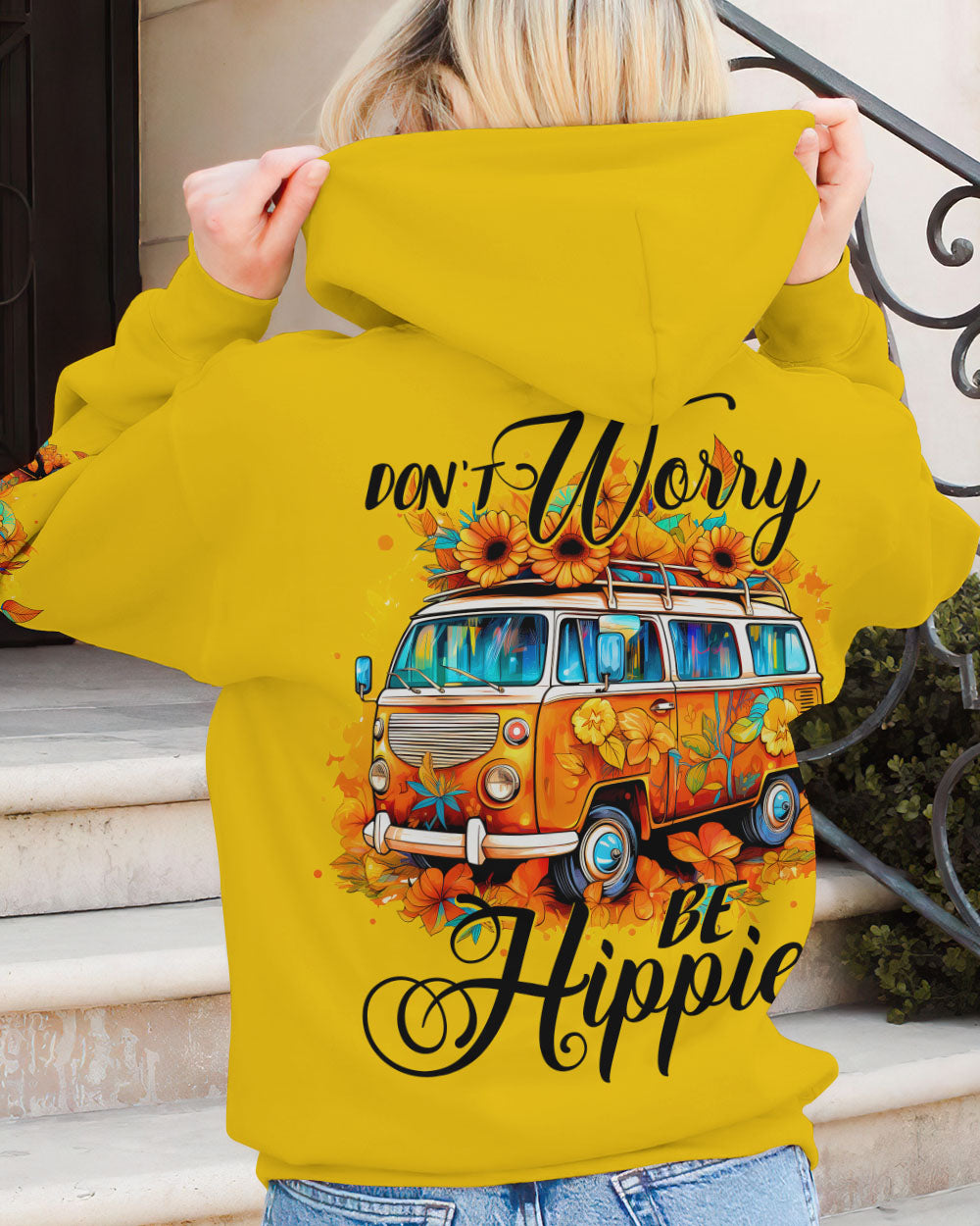 DON'T WORRY BE HIPPIE ALL OVER PRINT - TY2207234