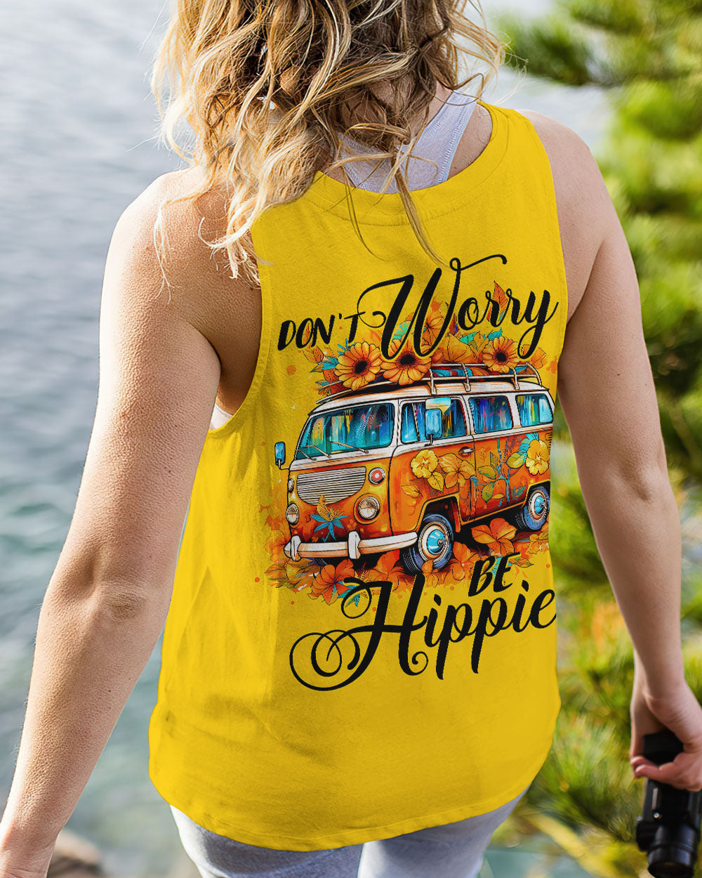 DON'T WORRY BE HIPPIE ALL OVER PRINT - TY2207234