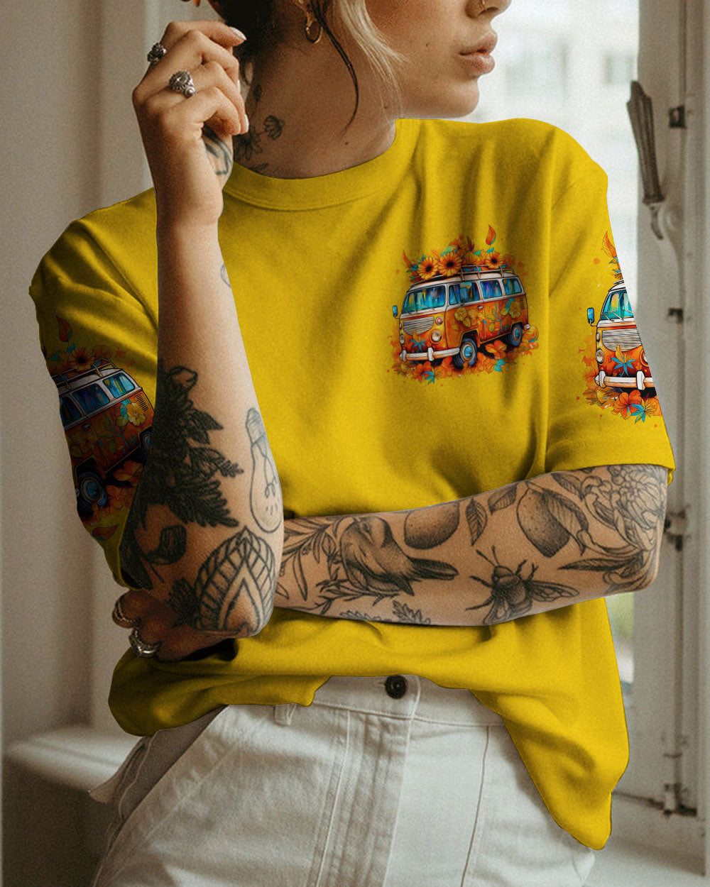 DON'T WORRY BE HIPPIE ALL OVER PRINT - TY2207234