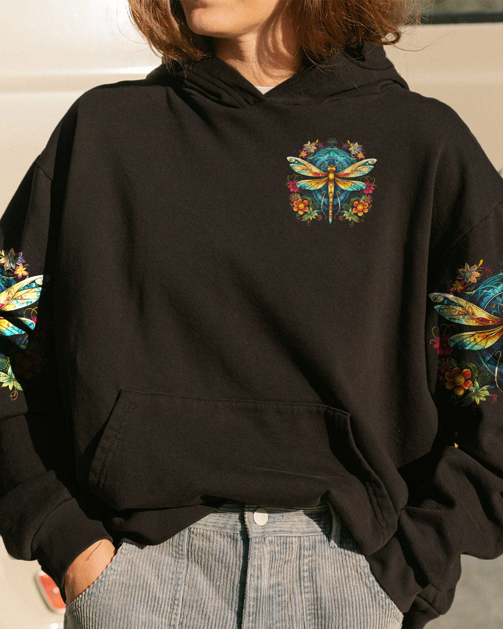 BELIEVE IN YOURSELF DRAGONFLY ALL OVER PRINT - TY2208231