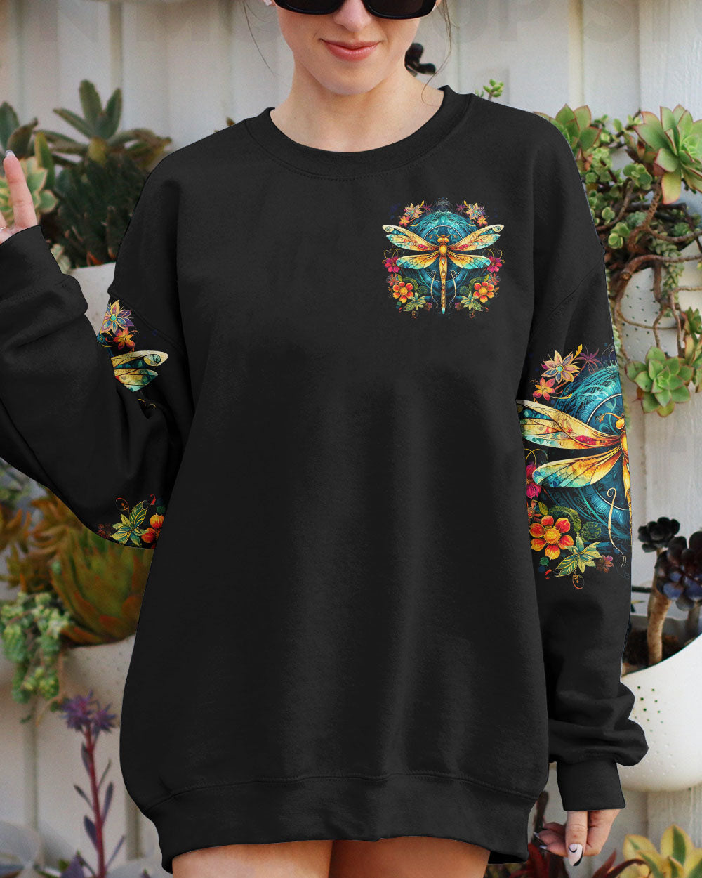BELIEVE IN YOURSELF DRAGONFLY ALL OVER PRINT - TY2208231