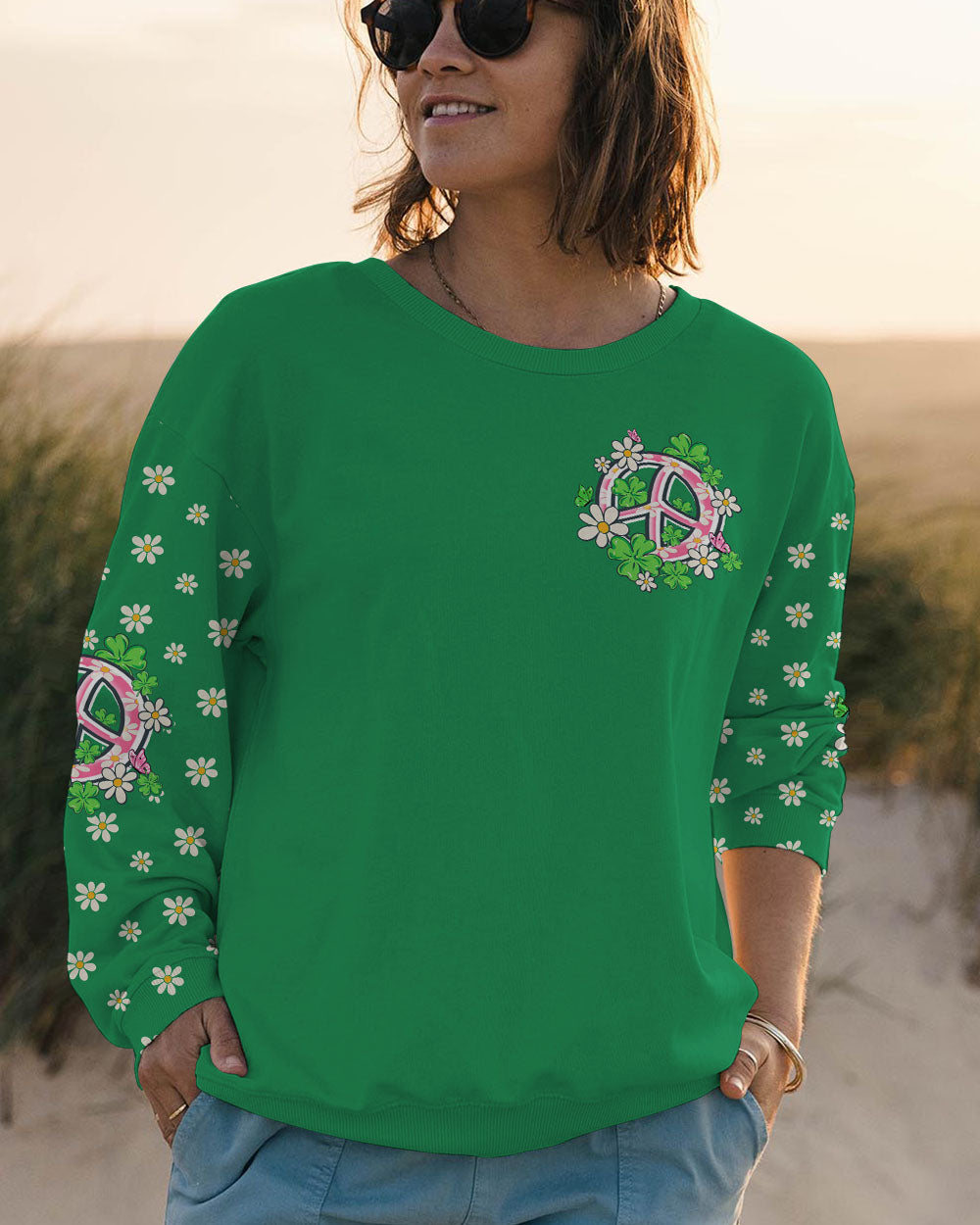 HAPPY GO LUCKY GNOMIES PATRICK'S DAY ALL OVER PRINT - TY2301241