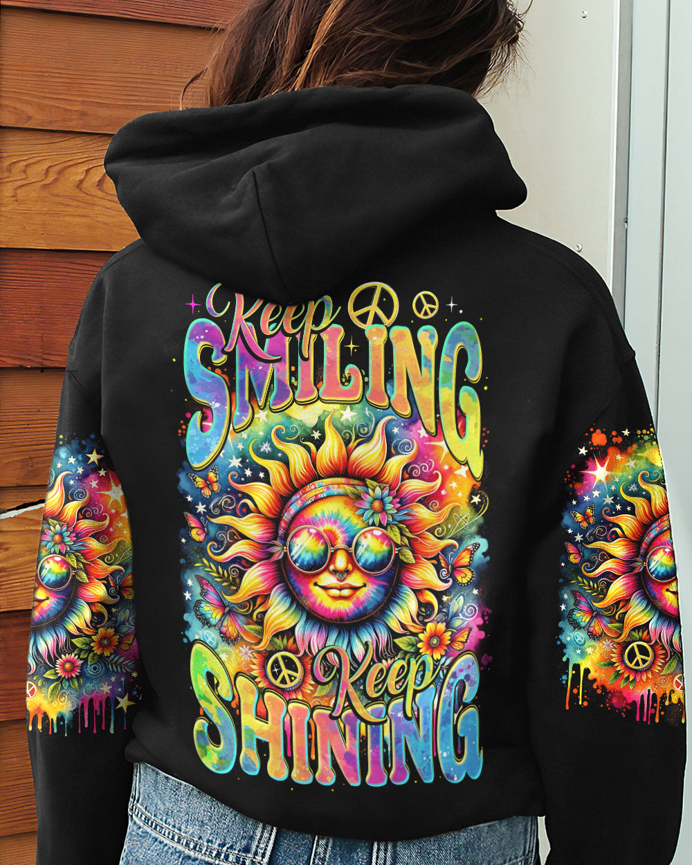 KEEP SMILING KEEP SHINING ALL OVER PRINT - TY2311231