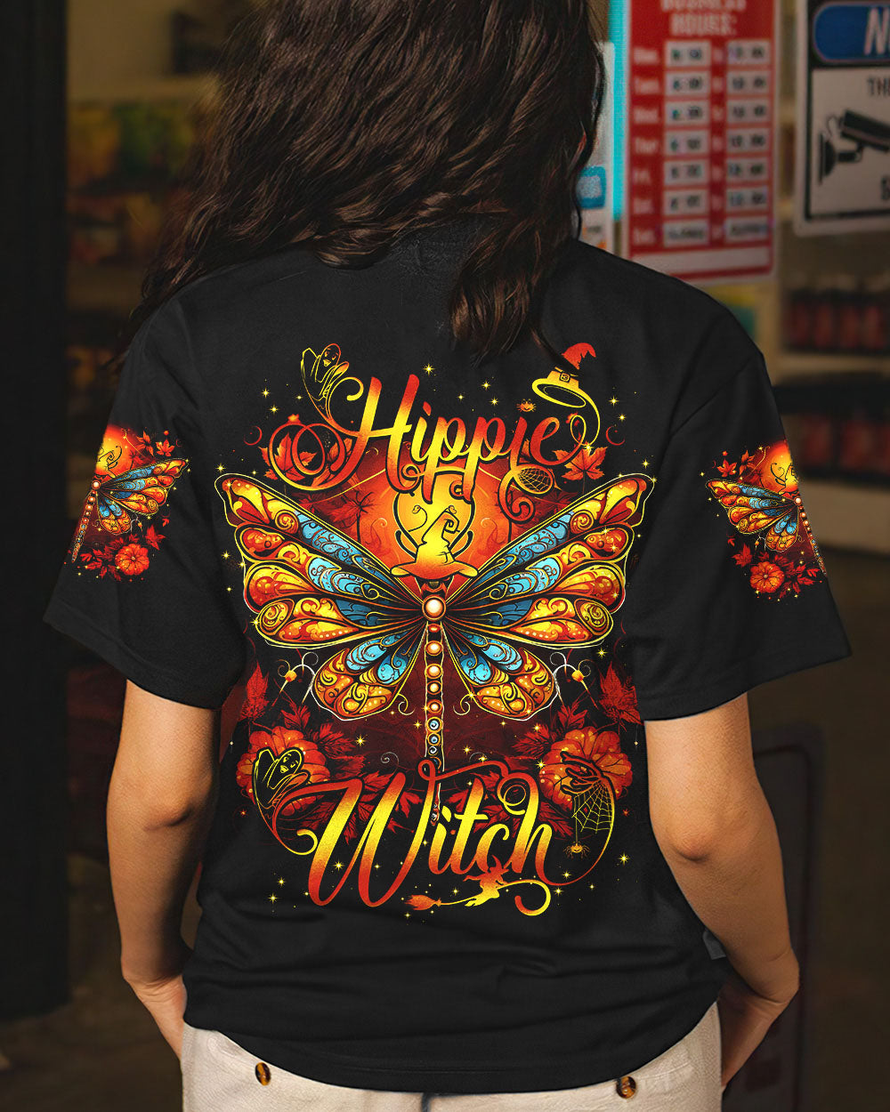 HIPPIE WITCH DRAGONFLY ALL OVER PRINT - TY2407232