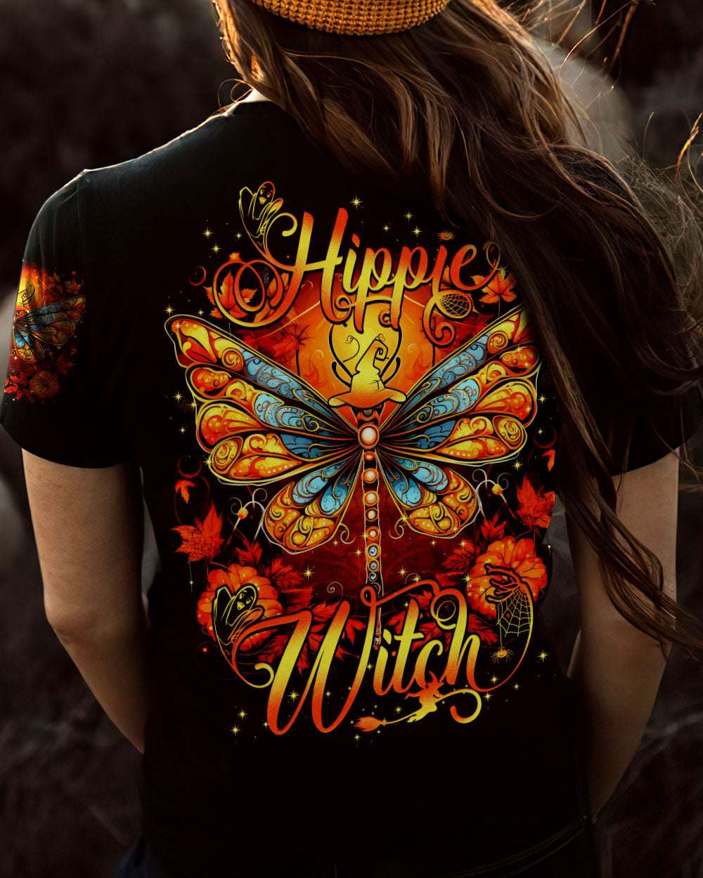 HIPPIE WITCH DRAGONFLY ALL OVER PRINT - TY2407232