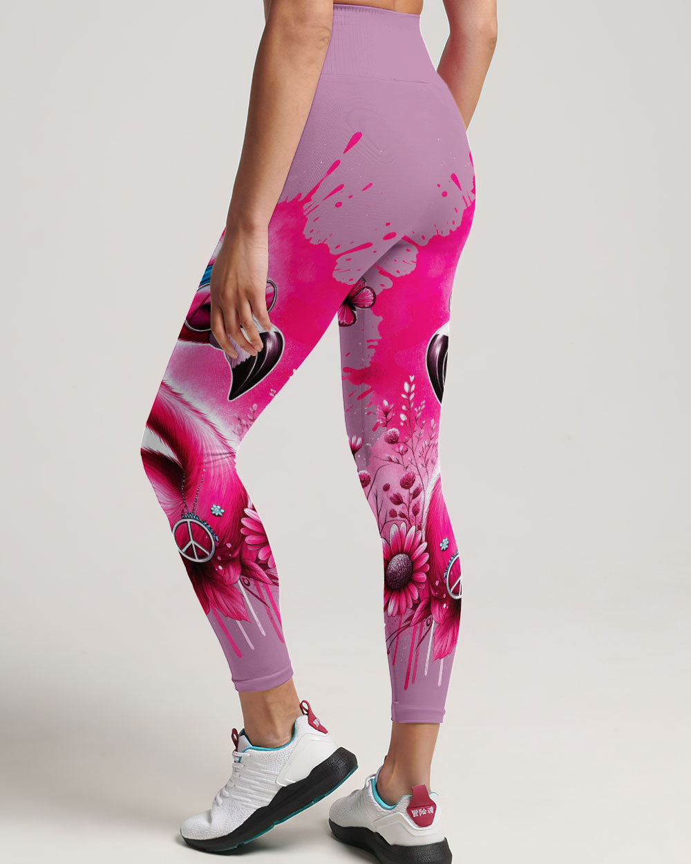 BE YOU THE WORLD WILL ADJUST FLAMINGO ALL OVER PRINT - TY2411231