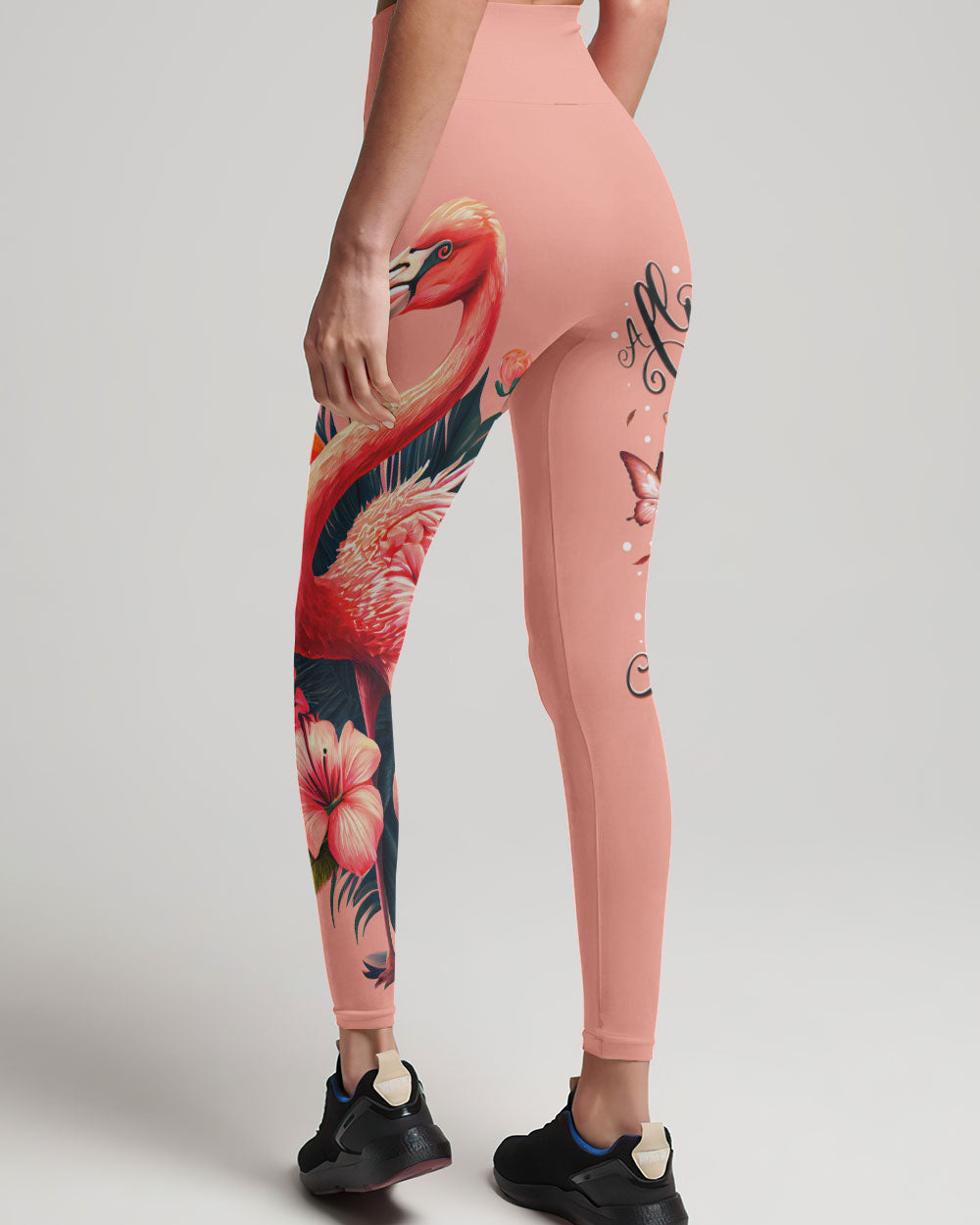 A FLOWER JUST BLOOMS FLAMINGO ALL OVER PRINT - TY2605232