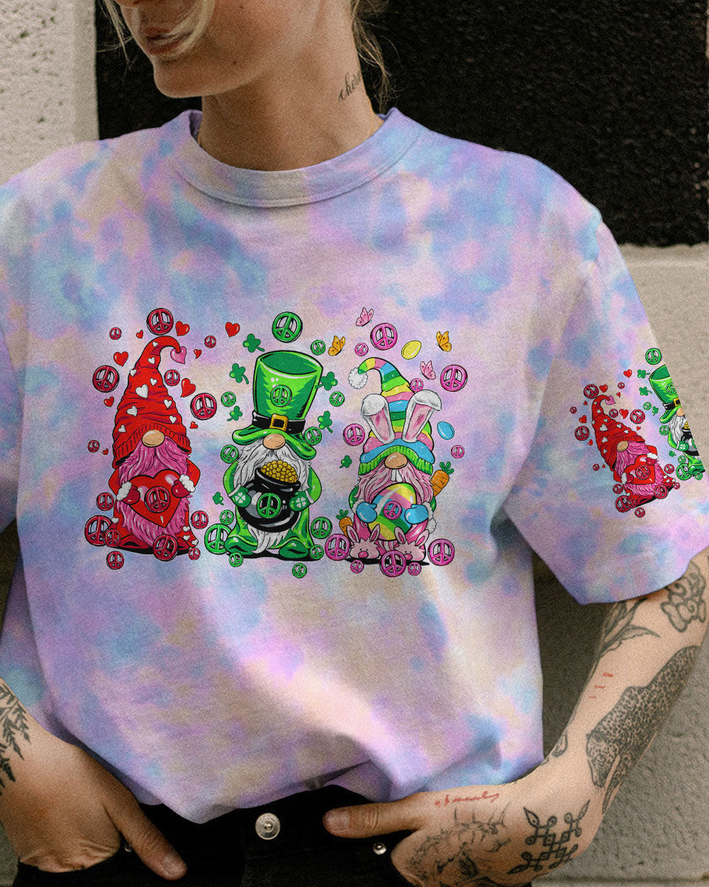 HAPPINESS ALL AROUND GNOMIE ALL OVER PRINT - TY2612231