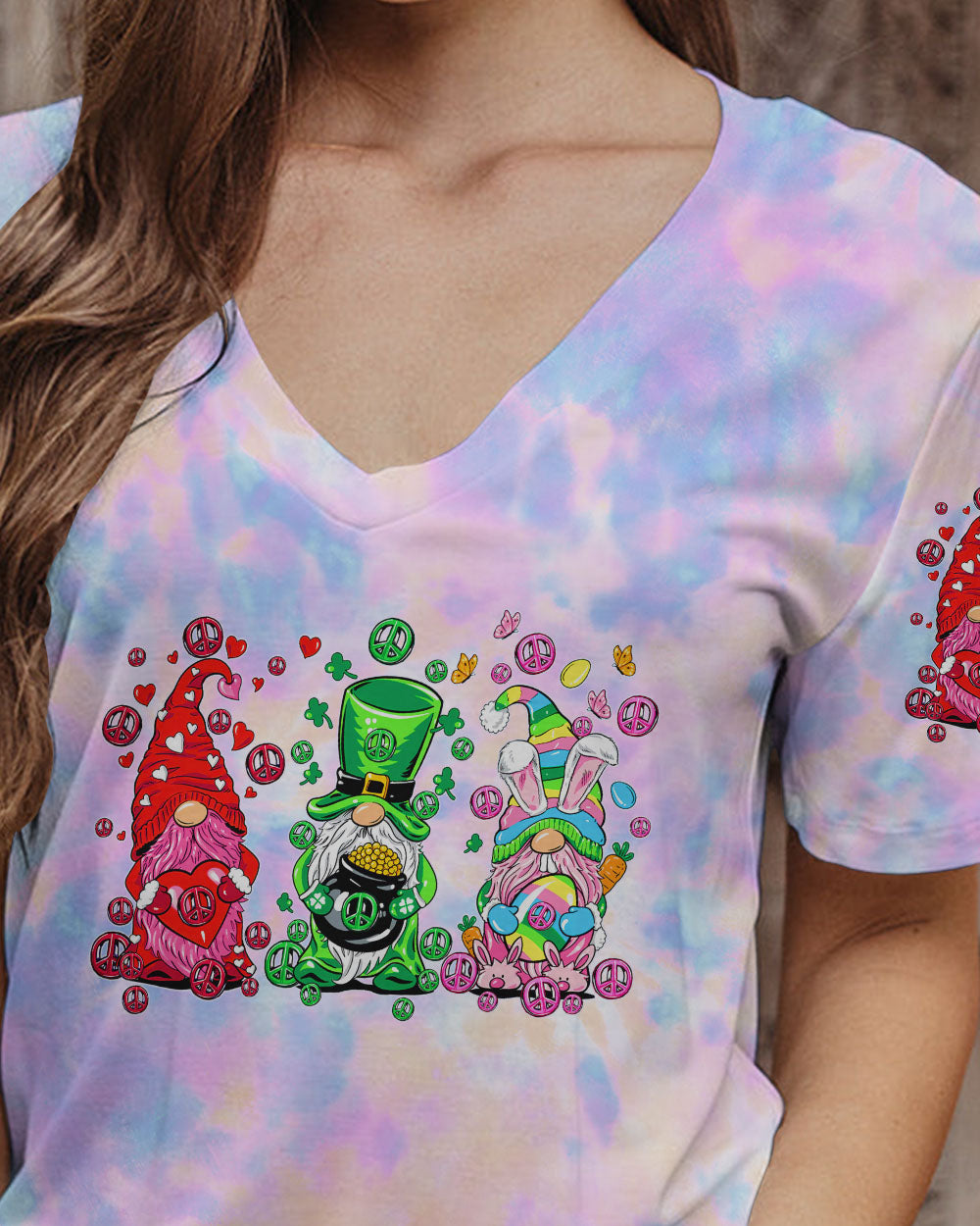 HAPPINESS ALL AROUND GNOMIE ALL OVER PRINT - TY2612231
