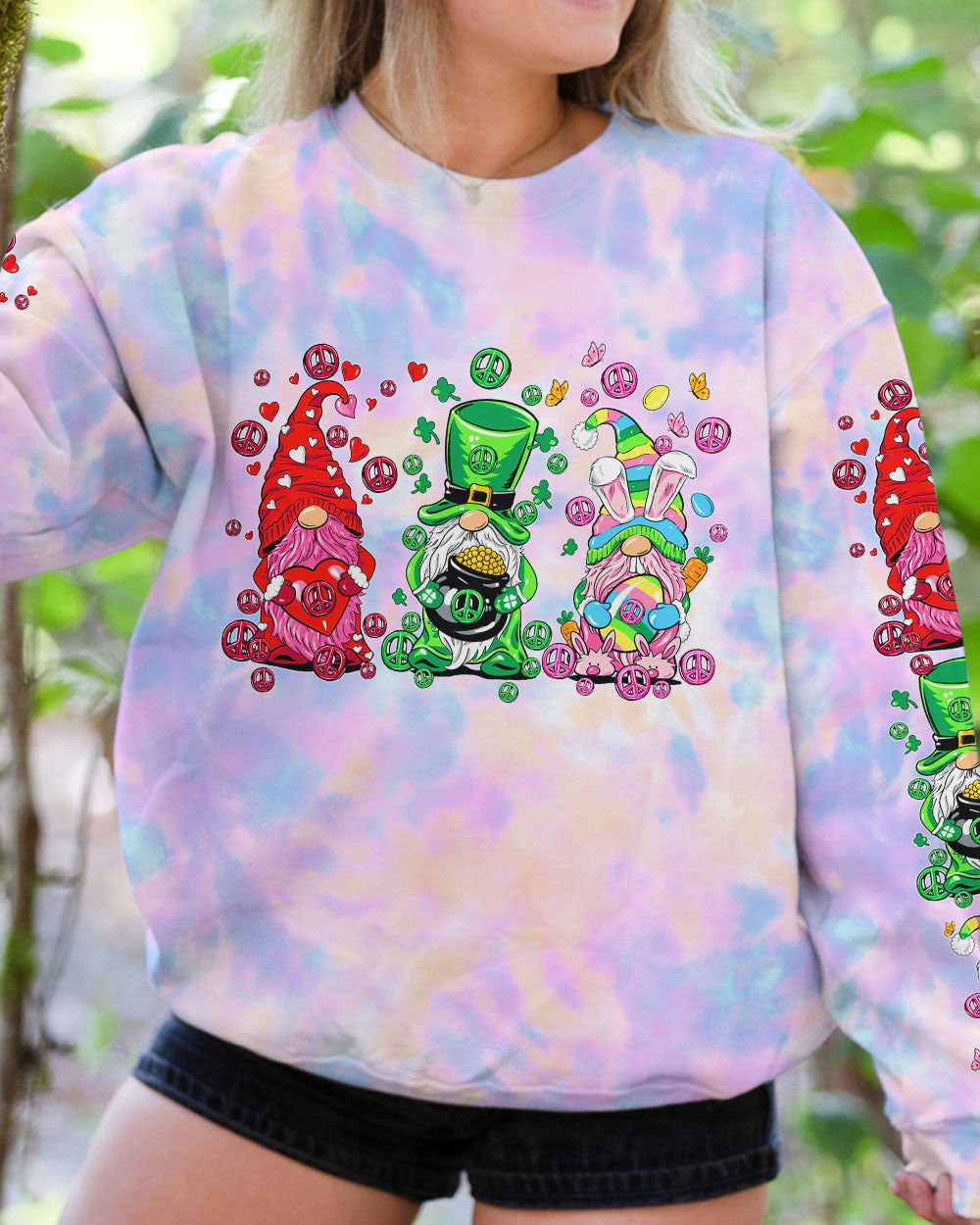 HAPPINESS ALL AROUND GNOMIE ALL OVER PRINT - TY2612231