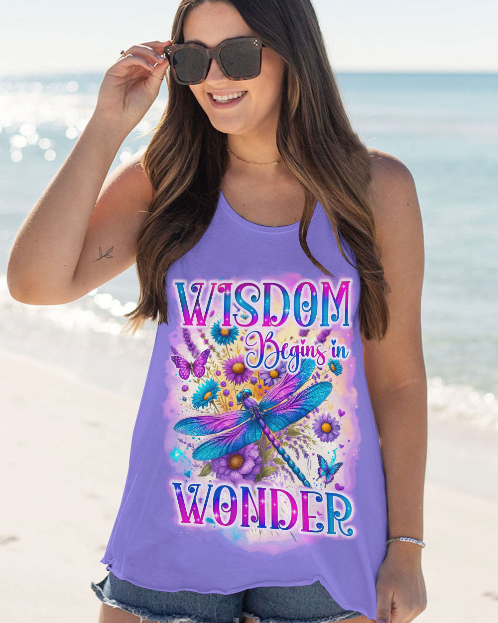 WISDOM BEGINS IN WONDER ALL OVER PRINT - TY2612232