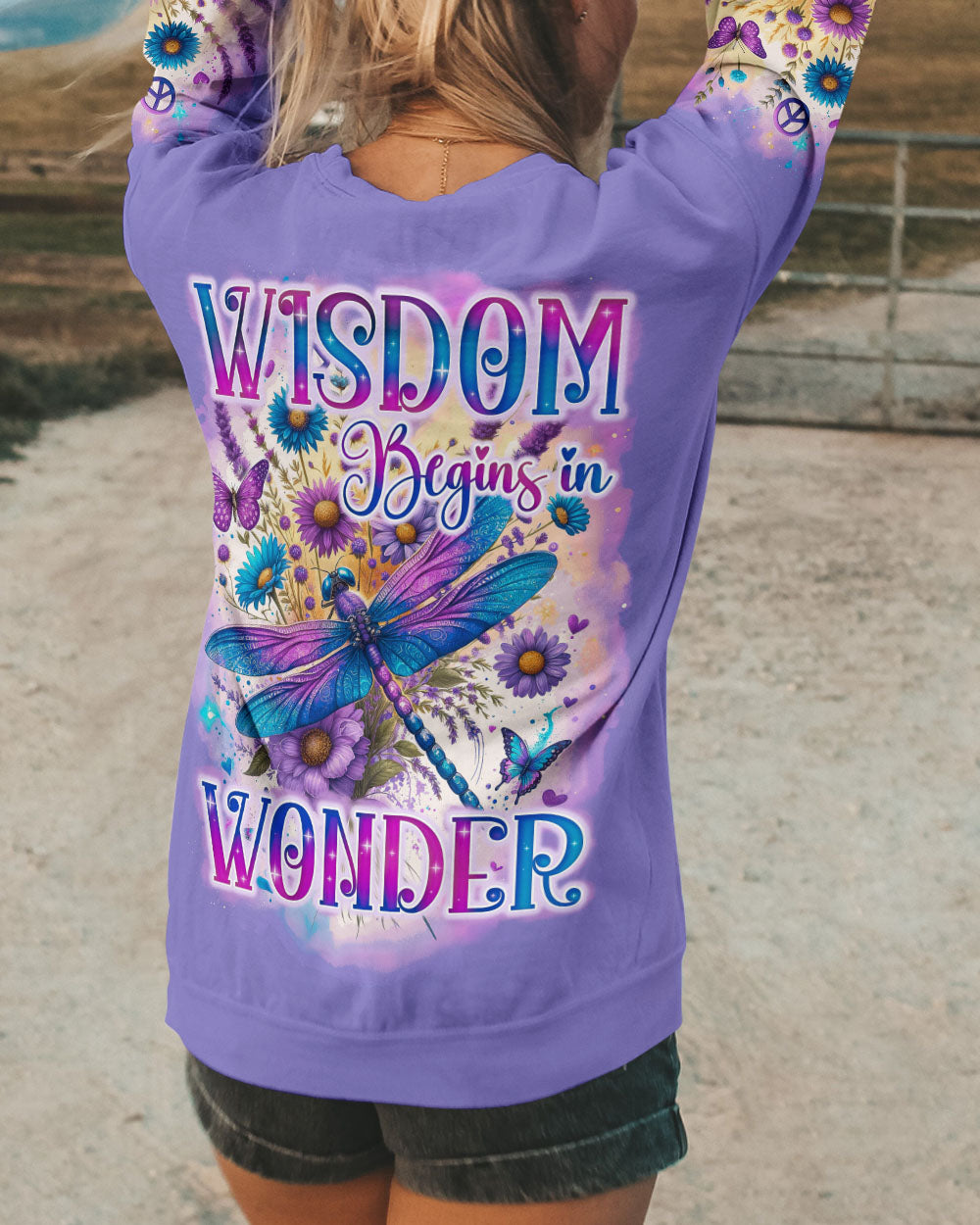 WISDOM BEGINS IN WONDER ALL OVER PRINT - TY2612232