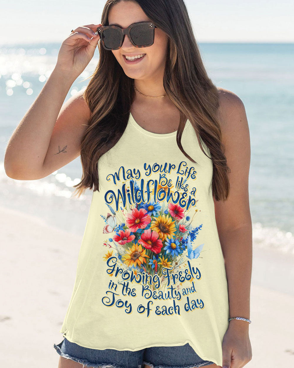 MAY YOUR LIFE BE LIKE A WILDFLOWER ALL OVER PRINT - TY2702241