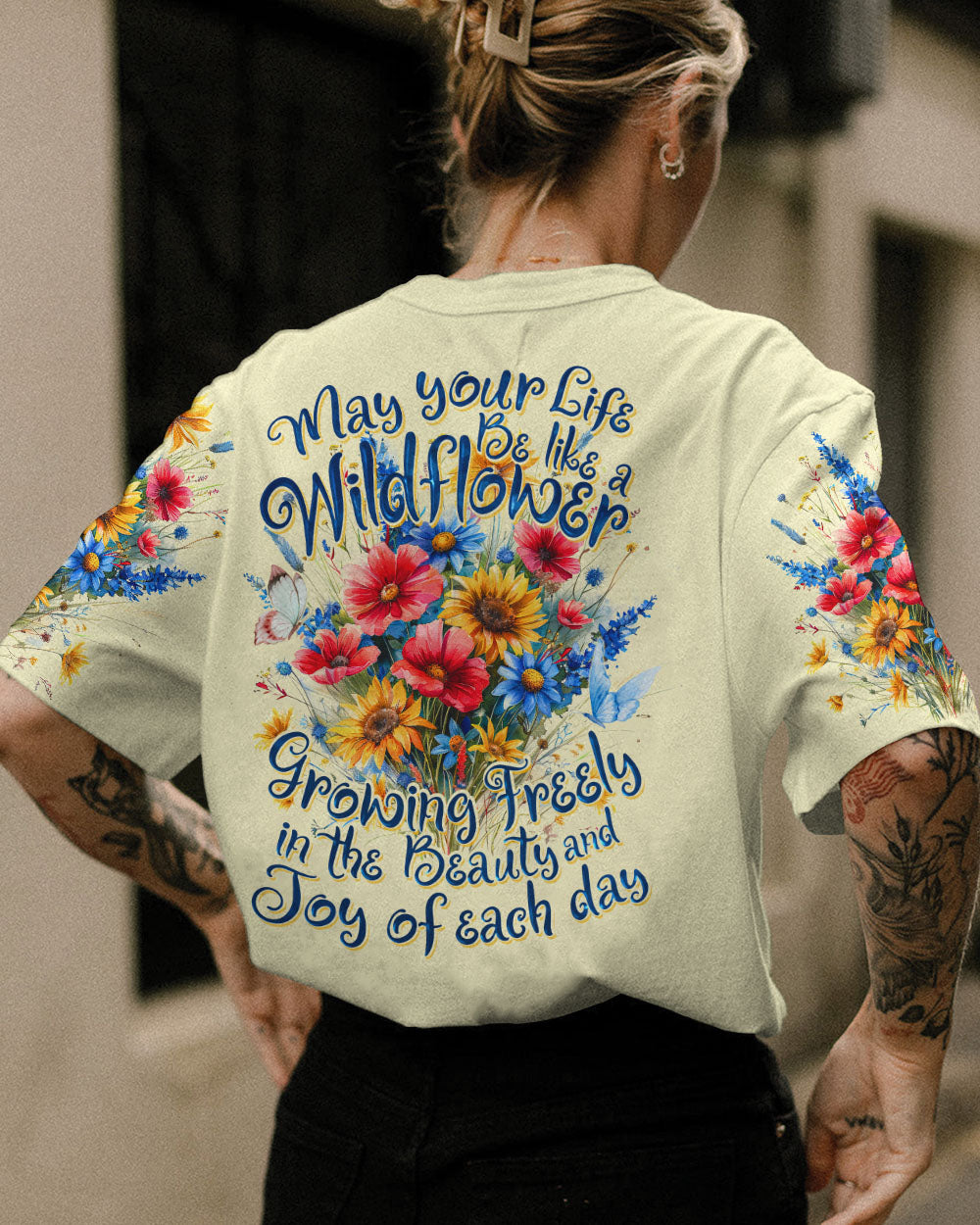 MAY YOUR LIFE BE LIKE A WILDFLOWER ALL OVER PRINT - TY2702241