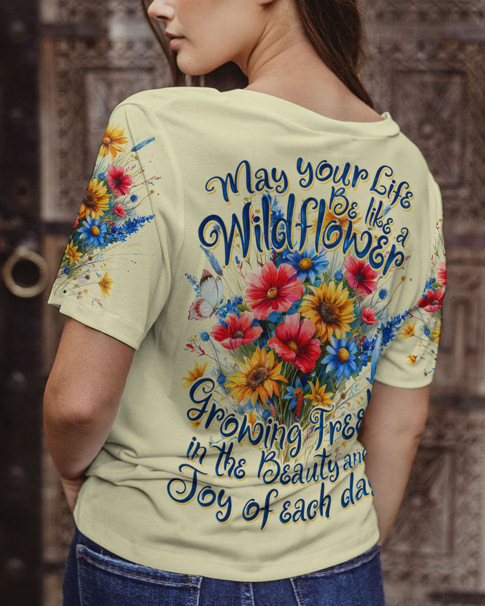 MAY YOUR LIFE BE LIKE A WILDFLOWER ALL OVER PRINT - TY2702241
