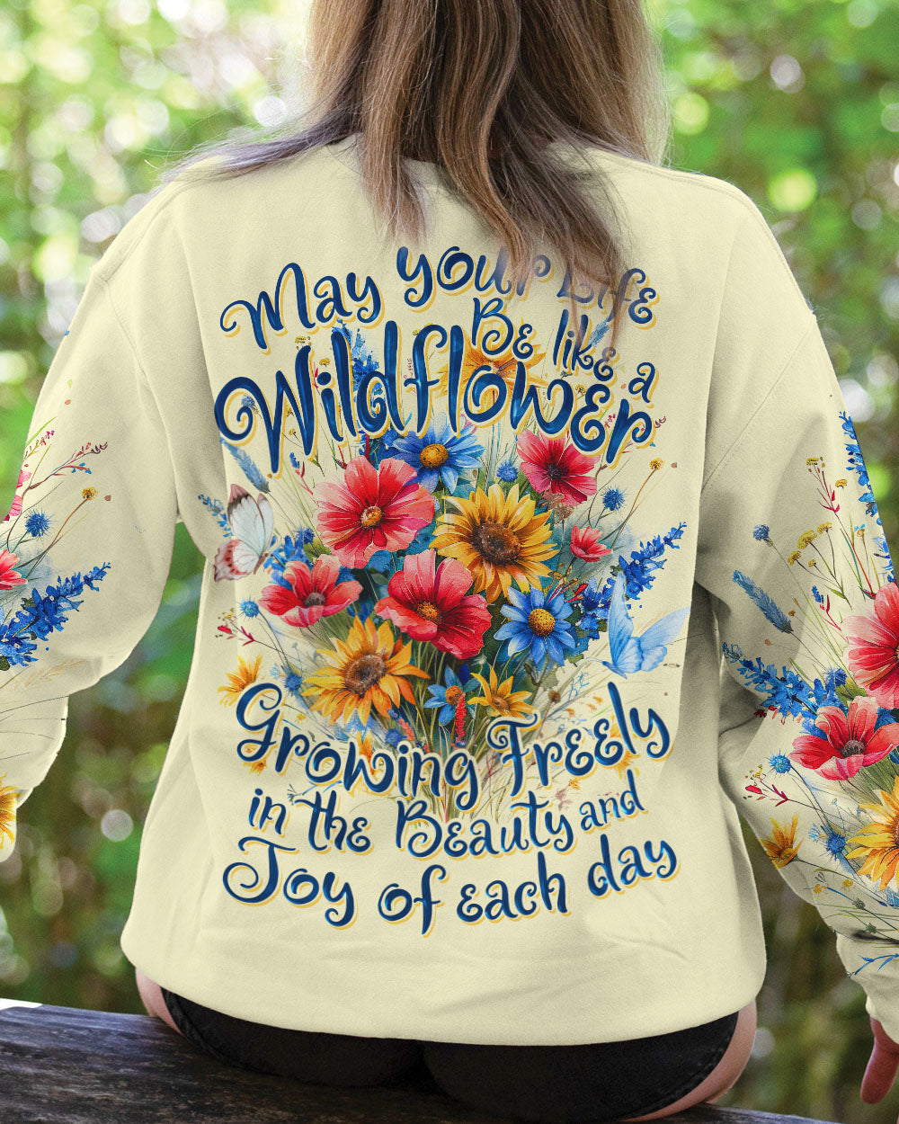MAY YOUR LIFE BE LIKE A WILDFLOWER ALL OVER PRINT - TY2702241