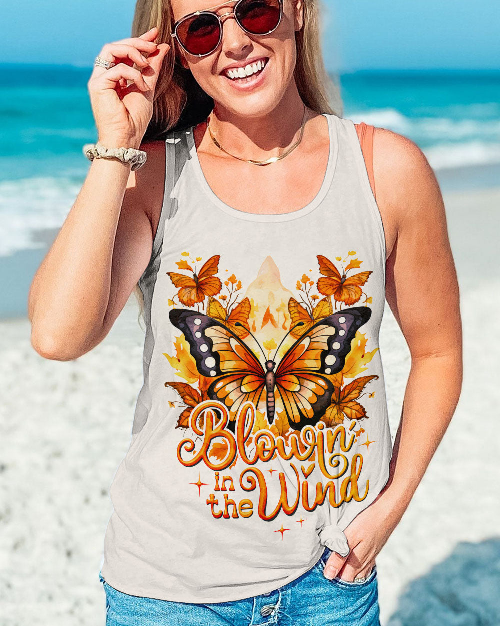 BLOWING IN THE WIND BUTTERFLY ALL OVER PRINT - TY2707231