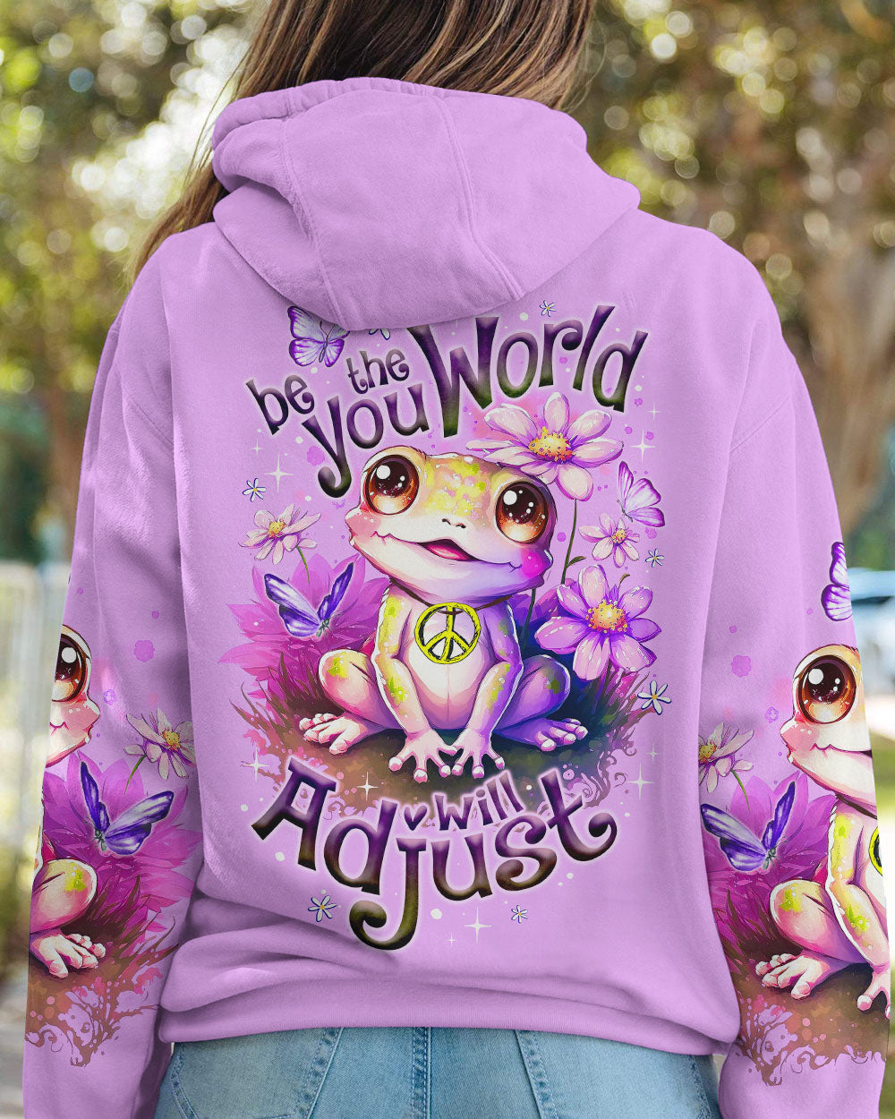 BE YOU THE WORLD WILL ADJUST ALL OVER PRINT - TY2808233