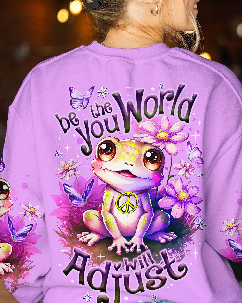 BE YOU THE WORLD WILL ADJUST ALL OVER PRINT - TY2808233