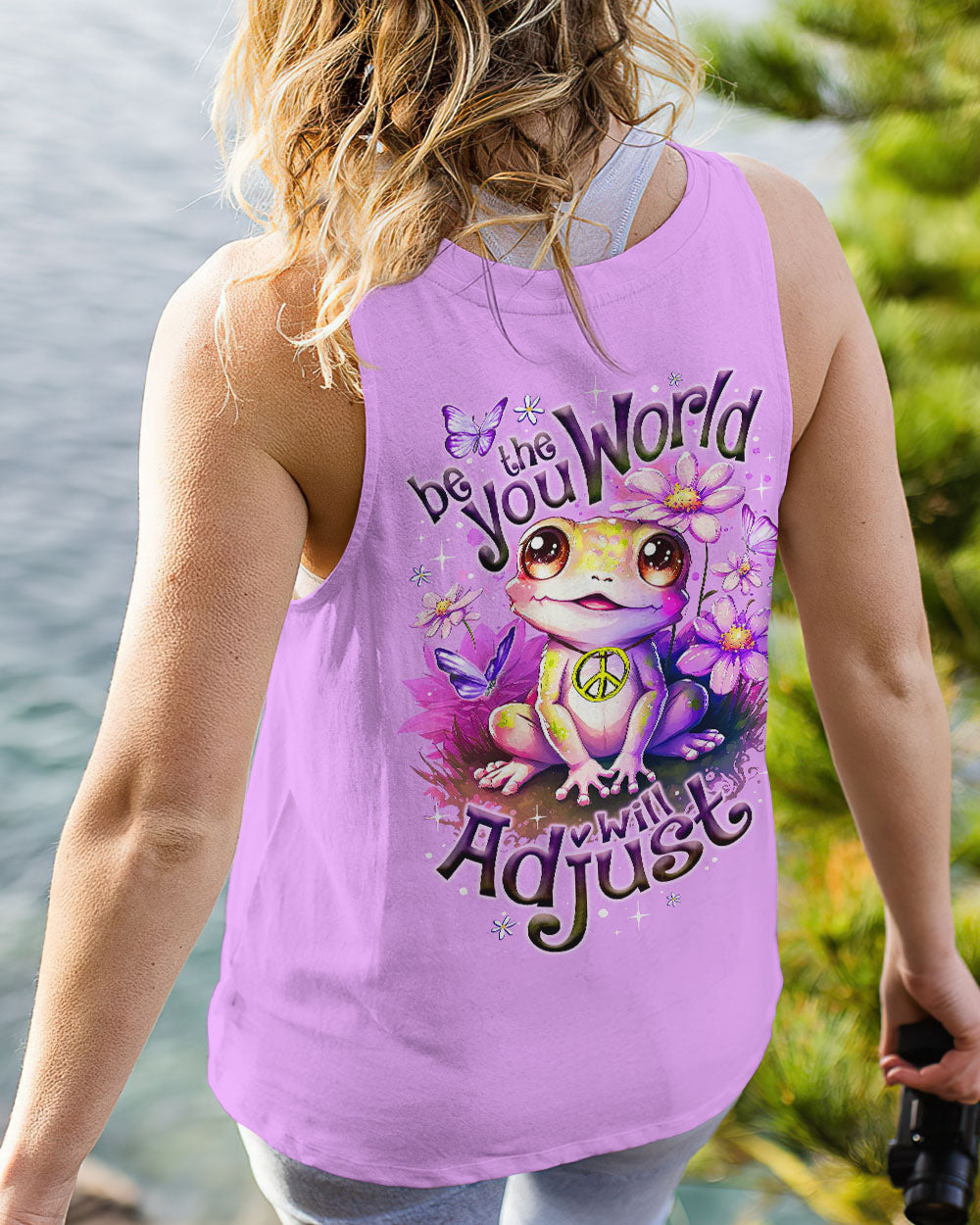 BE YOU THE WORLD WILL ADJUST ALL OVER PRINT - TY2808233