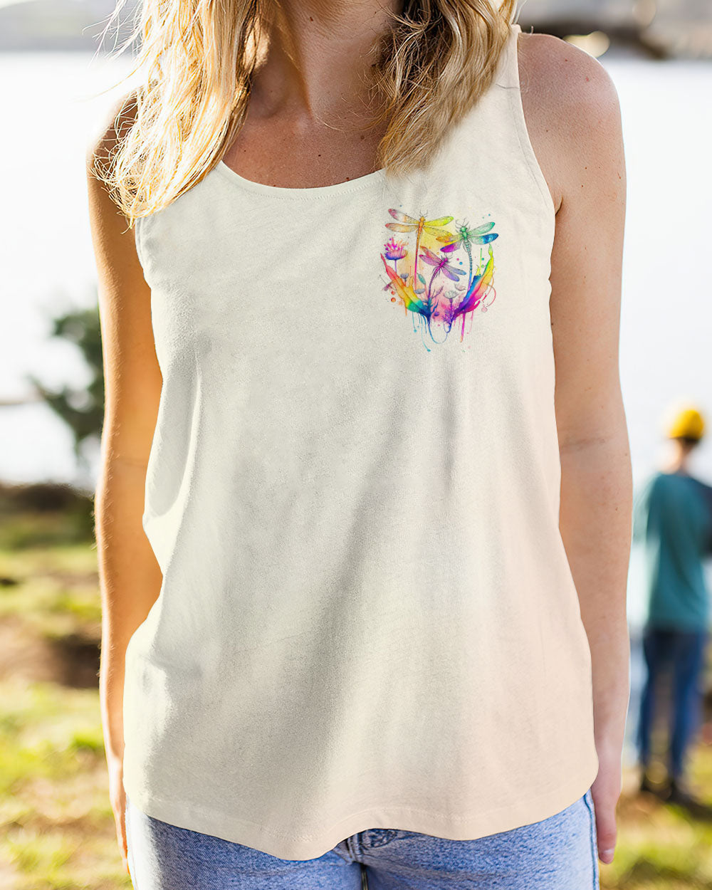 JUST BREATHE DRAGONFLIES ALL OVER PRINT - TY2811231