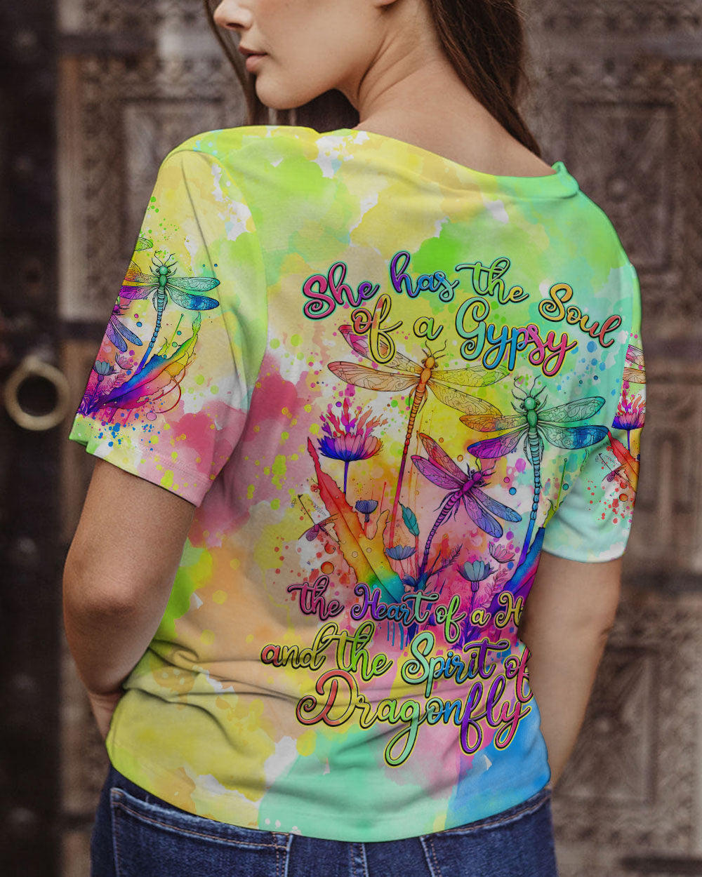 SPIRIT OF A DRAGONFLY ALL OVER PRINT - TY2811231