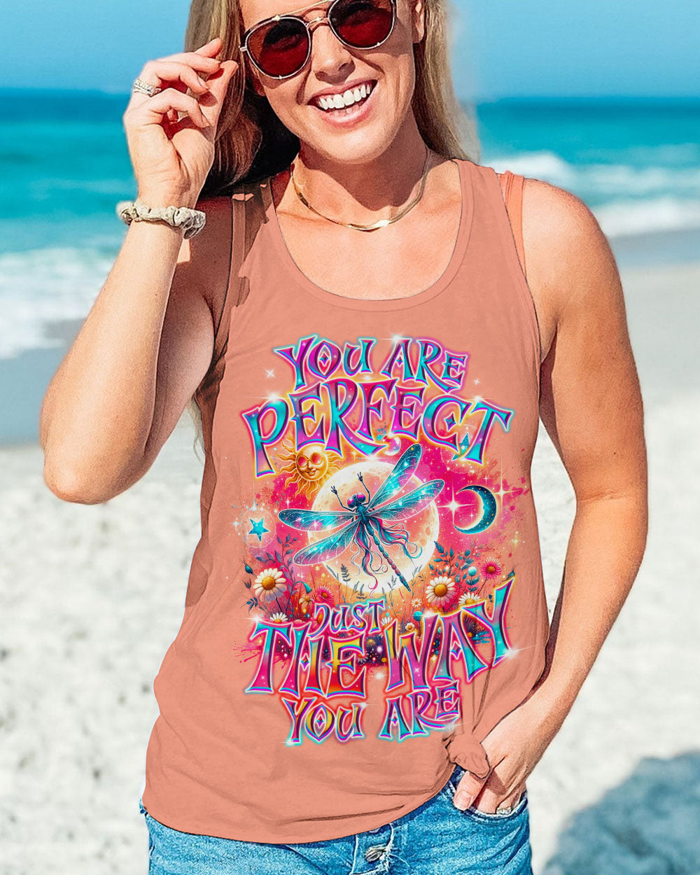 YOU ARE PERFECT DRAGONFLY ALL OVER PRINT - TY2812231