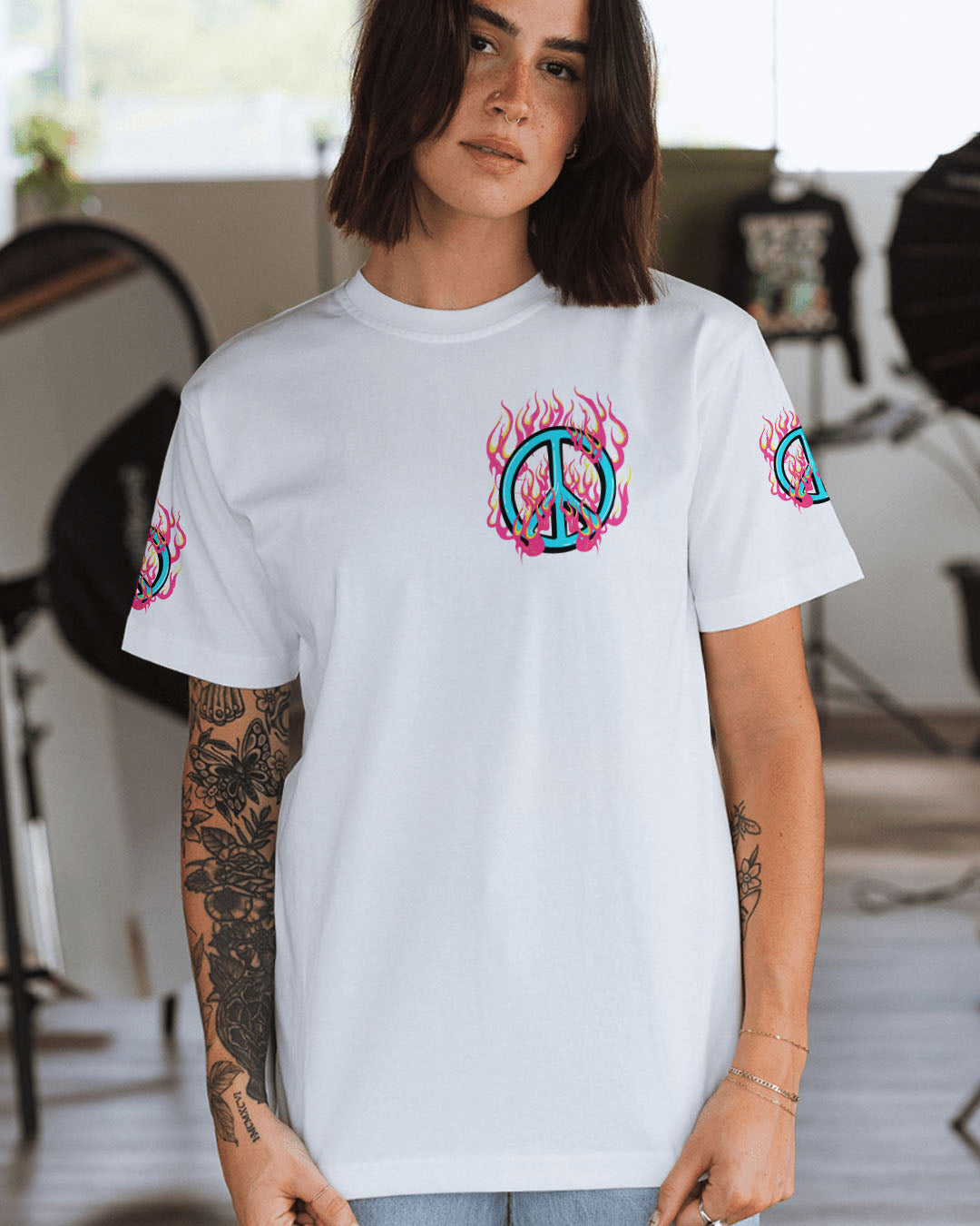 HIPPIE SOUL DAISY FIRE ALL OVER PRINT - TY2907251