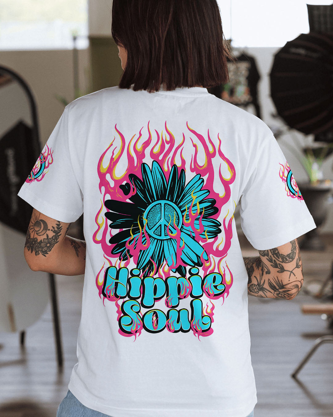 HIPPIE SOUL DAISY FIRE ALL OVER PRINT - TY2907251