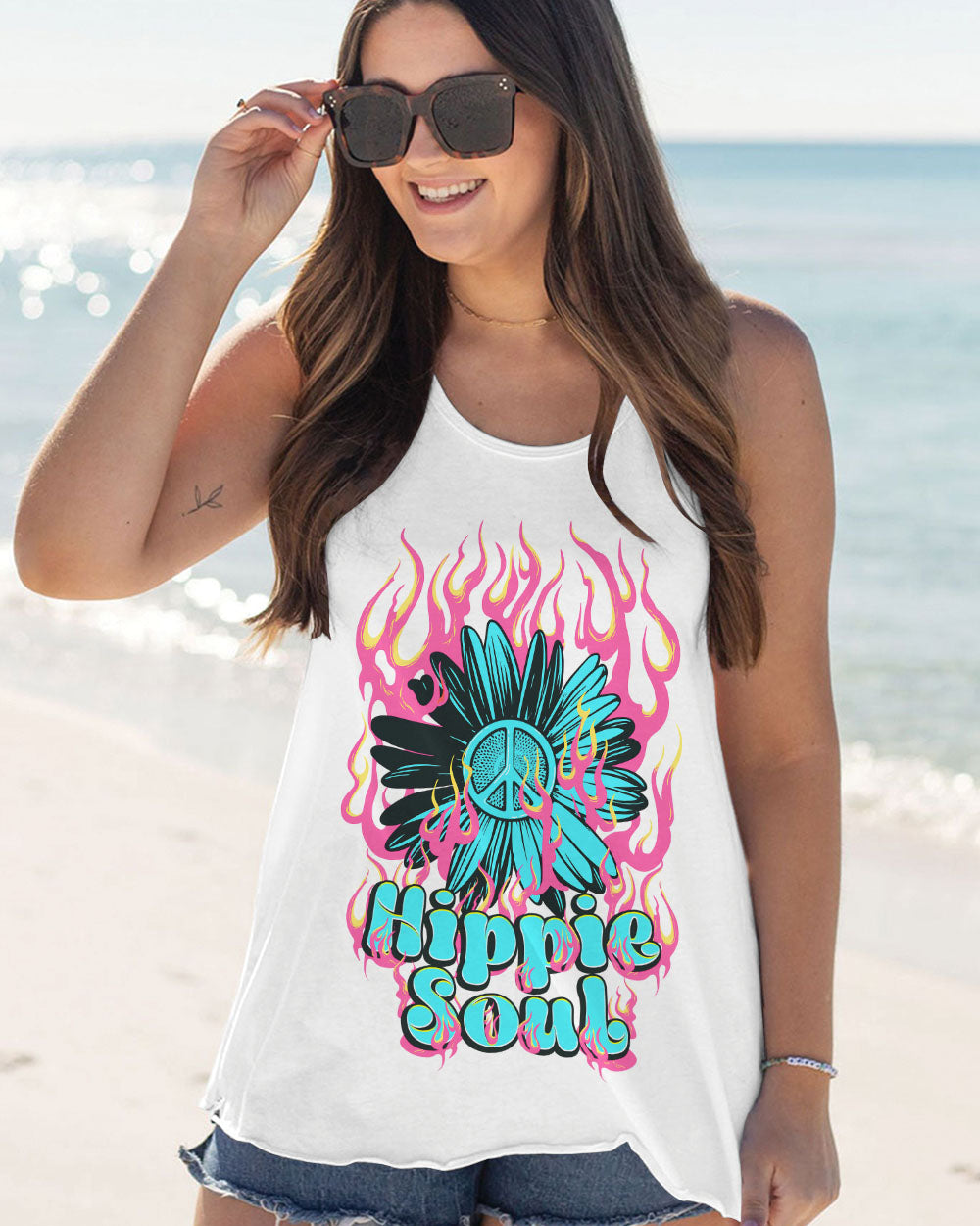 HIPPIE SOUL DAISY FIRE ALL OVER PRINT - TY2907251