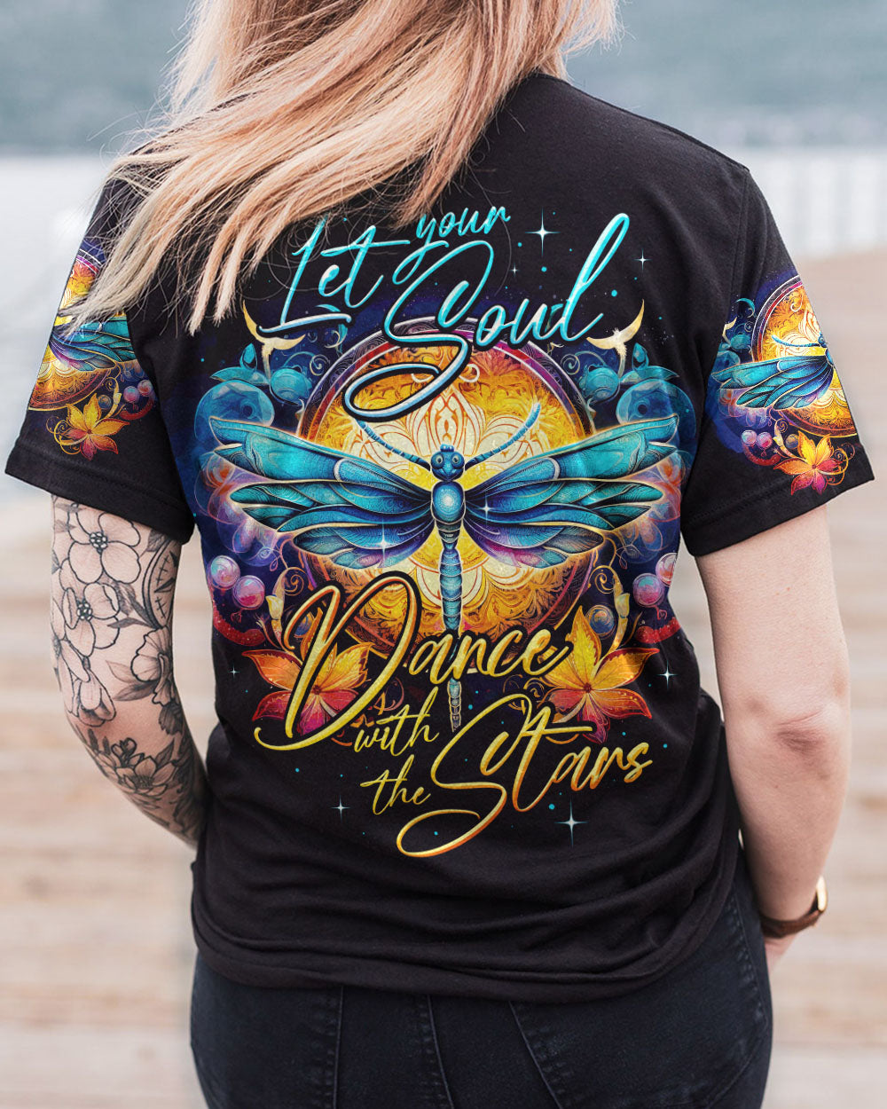 DANCE WITH THE STARS DRAGONFLY ALL OVER PRINT - TY2908231