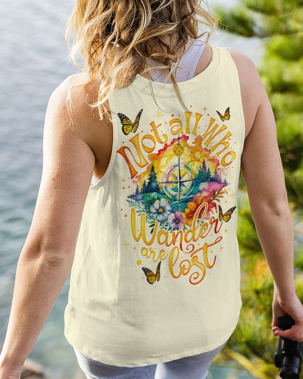 NOT ALL WHO WANDER ARE LOST ALL OVER PRINT - TY3005231