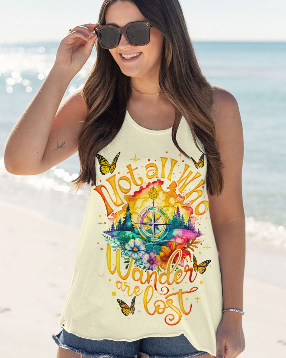 NOT ALL WHO WANDER ARE LOST ALL OVER PRINT - TY3005231