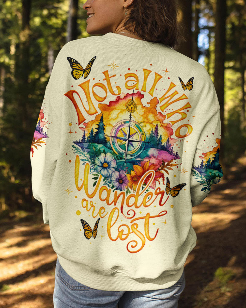 NOT ALL WHO WANDER ARE LOST ALL OVER PRINT - TY3005231