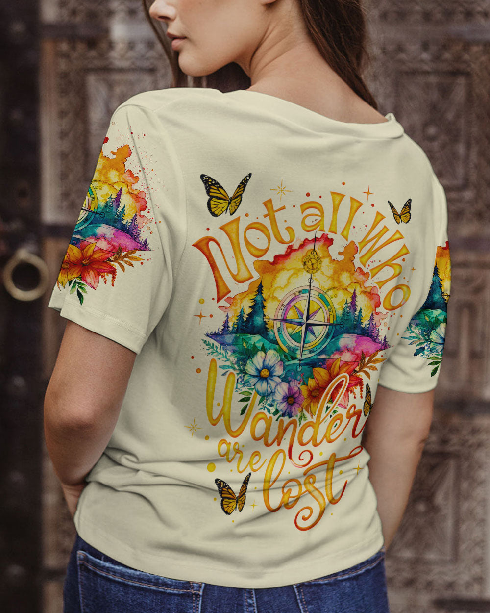 NOT ALL WHO WANDER ARE LOST ALL OVER PRINT - TY3005231