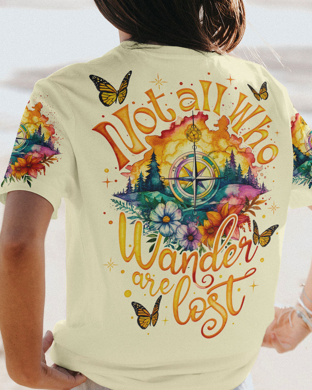 NOT ALL WHO WANDER ARE LOST ALL OVER PRINT - TY3005231